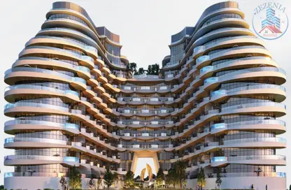 Apartment - 1 Bedroom - 2 Bathrooms for sale in Aqua Arc - Al Marjan Island - Ras Al Khaimah