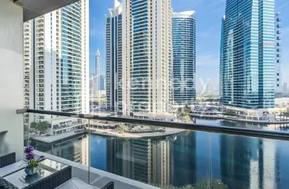 شقة - 1 حمام للايجار في غولد كريست فيوز 1 - (JLT) مجمع V - أبراج بحيرة الجميرا - دبي