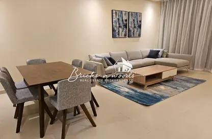 Living / Dining Room image for: Townhouse - 3 Bedrooms - 4 Bathrooms for sale in Senses at the Fields - District 11 - Mohammed Bin Rashid City - Dubai, Image 1