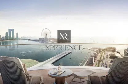 Apartment - 1 Bedroom - 2 Bathrooms for sale in Seapoint - EMAAR Beachfront - Dubai Harbour - Dubai