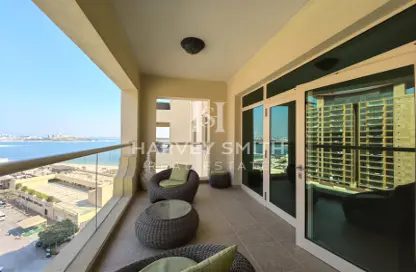 Apartment - 1 Bedroom - 1 Bathroom for rent in Al Das - Shoreline Apartments - Palm Jumeirah - Dubai