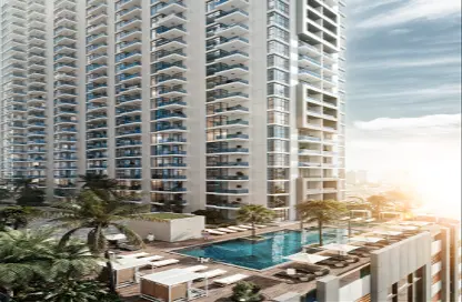 Apartment - 1 Bedroom - 2 Bathrooms for sale in Ajman Creek Towers - Al Rashidiya 1 - Al Rashidiya - Ajman