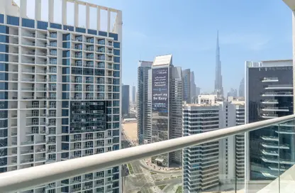 Apartment - Studio - 1 Bathroom for rent in Damac Maison Prive B - Damac Maison Prive - Business Bay - Dubai