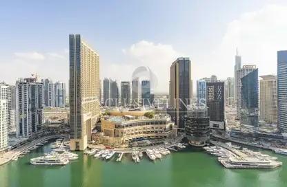 Apartment - 1 Bedroom - 2 Bathrooms for sale in Bay Central West - Bay Central - Dubai Marina - Dubai