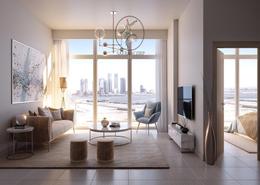 Living Room image for: Apartment - 2 bedrooms - 3 bathrooms for sale in Azizi Fawad Residence - Dubai Healthcare City - Dubai, Image 1