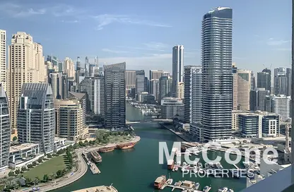 Apartment - Studio - 1 Bathroom for rent in Studio One - Dubai Marina - Dubai