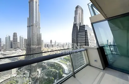 Apartment - 3 Bedrooms - 4 Bathrooms for rent in Burj Vista 1 - Burj Vista - Downtown Dubai - Dubai