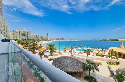 Apartment - 1 Bedroom - 2 Bathrooms for rent in Azure Residences - Palm Jumeirah - Dubai
