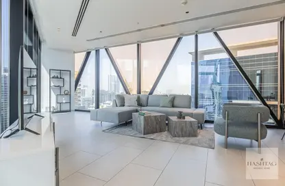 شقة - 3 غرف نوم - 5 حمامات للايجار في ماركيز سكوير تاور - الخليج التجاري - دبي