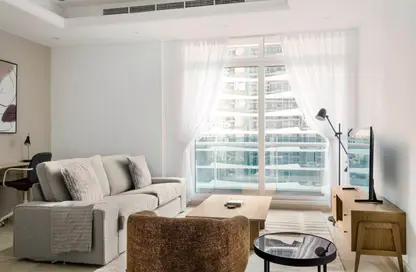 شقة - غرفة نوم - 1 حمام للايجار في اورا مارينا - دبي مارينا - دبي