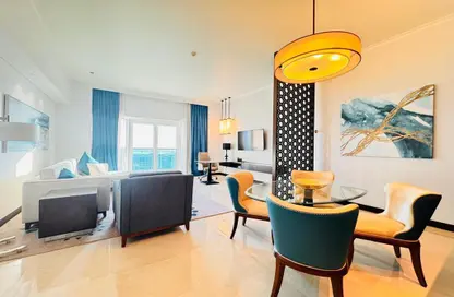 Apartment - 2 Bedrooms - 3 Bathrooms for rent in Fairmont Marina Residences - The Marina - Abu Dhabi