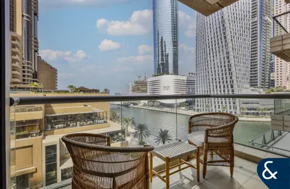 Apartment - 2 Bedrooms - 3 Bathrooms for sale in Iris Blue - Dubai Marina - Dubai