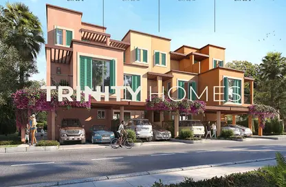 Townhouse - 4 Bedrooms - 3 Bathrooms for sale in Nice - Damac Lagoons - Dubai