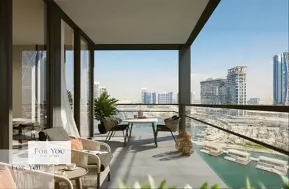 Apartment - 1 Bedroom - 2 Bathrooms for sale in The Crestmark - Business Bay - Dubai