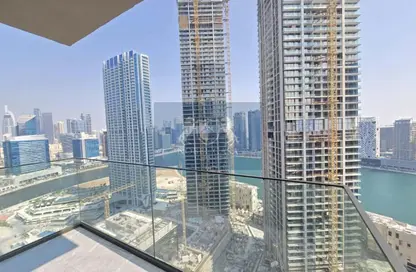 Apartment - Studio - 1 Bathroom for rent in Peninsula One - Peninsula - Business Bay - Dubai