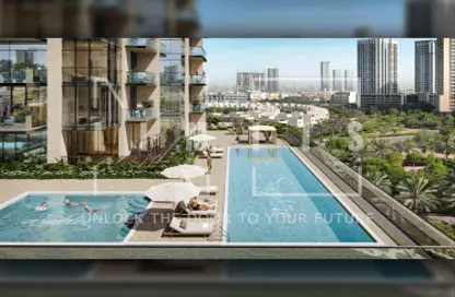 صورة لـ حوض سباحة شقة - 2 غرف نوم - 3 حمامات للبيع في سافاير 32 - قرية الجميرا سركل - دبي ، صورة رقم 1