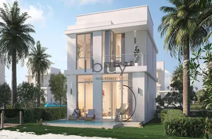 Outdoor House image for: Villa - 4 Bedrooms - 6 Bathrooms for sale in Ramhan Island Villas - Ramhan Island - Abu Dhabi, Image 1