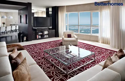 Apartment - 4 Bedrooms - 4 Bathrooms for rent in Marriott Harbour Hotel and Suites - Dubai Marina - Dubai