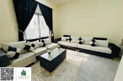 Apartment - 1 Bedroom - 1 Bathroom for rent in Corniche Tower - Ajman Corniche Road - Ajman