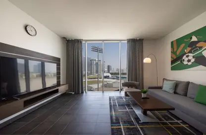 Apartment - 2 Bedrooms - 2 Bathrooms for rent in Emirates Sports Hotel Apartments - Dubai Sports City - Dubai