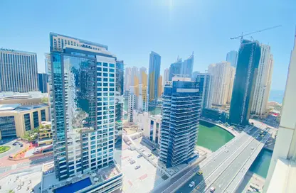 Apartment - 1 Bedroom - 2 Bathrooms for rent in Marina View Tower A - Marina View - Dubai Marina - Dubai