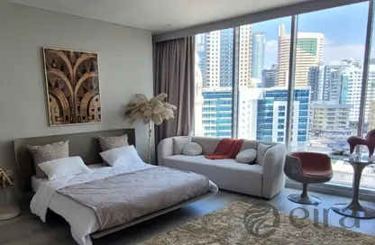 Apartment - Studio - 1 Bathroom for rent in Marina Star - Dubai Marina - Dubai
