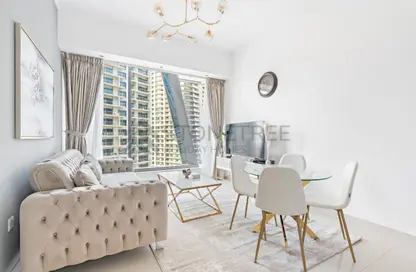 Apartment - 1 Bedroom - 1 Bathroom for rent in Silverene Tower B - Silverene - Dubai Marina - Dubai