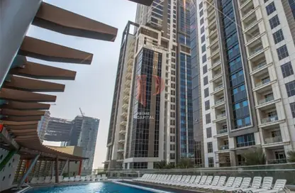Apartment - Studio - 1 Bathroom for rent in West Heights 3 - Business Bay - Dubai