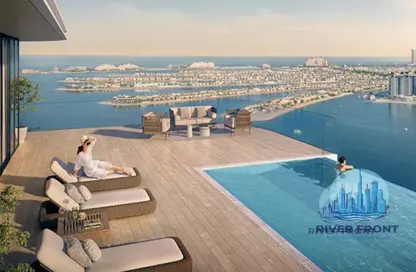 Apartment - 2 Bedrooms - 2 Bathrooms for sale in Seapoint - EMAAR Beachfront - Dubai Harbour - Dubai