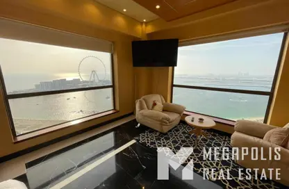 Apartment - 4 Bedrooms - 5 Bathrooms for rent in Rimal 4 - Rimal - Jumeirah Beach Residence - Dubai