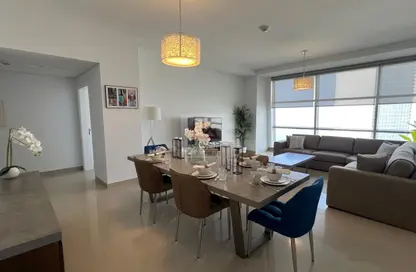 شقة - 2 غرف نوم - 3 حمامات للايجار في 4 برج الاتحاد - أبراج الاتحاد - شارع الكورنيش - أبوظبي