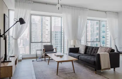 Apartment - 1 Bedroom - 2 Bathrooms for rent in Attessa Tower - Marina Promenade - Dubai Marina - Dubai