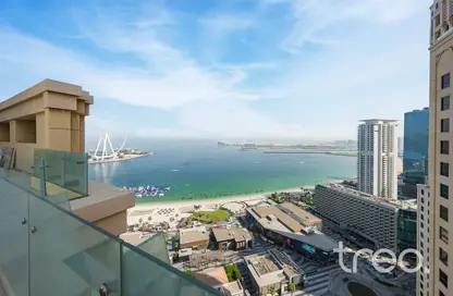 Apartment - 4 Bedrooms - 4 Bathrooms for rent in Rimal 4 - Rimal - Jumeirah Beach Residence - Dubai