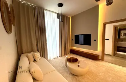 Apartment - 1 Bedroom - 2 Bathrooms for rent in AURA by Grovy - Jumeirah Village Circle - Dubai