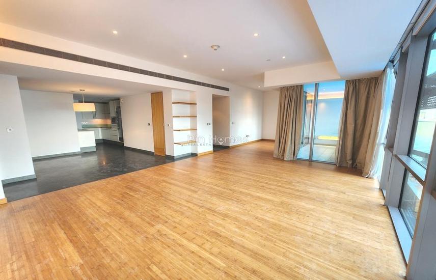 Apartment for Rent in BurJuman Residence Open Kitchen Wooden Floors Move in April