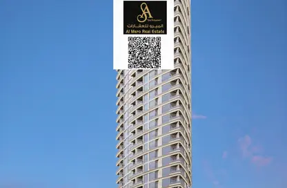 شقة - غرفة نوم - 2 حمامات للبيع في C1 برج - أبراج لؤلؤة عجمان - عجمان وسط المدينة - عجمان