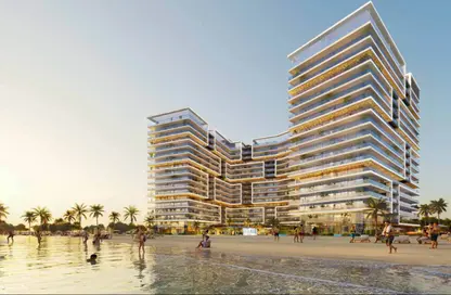 Apartment - 1 Bedroom - 2 Bathrooms for sale in Shoreline by Damac - Al Marjan Island - Ras Al Khaimah