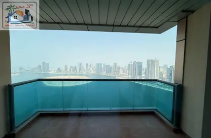 Apartment - 3 Bedrooms - 4 Bathrooms for rent in Al Mamzar Tower - Al Mamzar - Sharjah - Sharjah