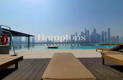 Apartment - 3 Bedrooms - 4 Bathrooms for rent in EMAAR Beachfront - Dubai Harbour - Dubai