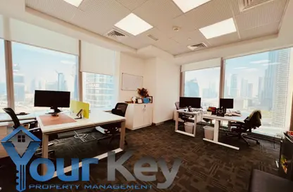 Office Space - Studio - 1 Bathroom for rent in 48 Burj gate - Burj Place - Downtown Dubai - Dubai