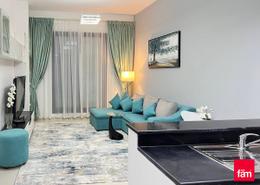 صورةغرفة المعيشة لـ: شقة - 1 غرفة نوم - 2 حمامات للكراء في برج إسكان - دبي مارينا - دبي, صورة 1