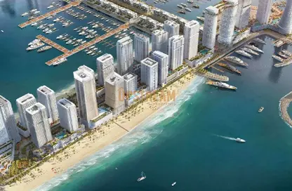 Water View image for: Apartment - 3 Bedrooms - 3 Bathrooms for sale in Seapoint - EMAAR Beachfront - Dubai Harbour - Dubai, Image 1