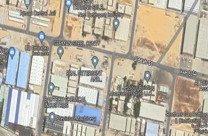 Map Location image for: Land - Studio for sale in Al Jurf Industrial 3 - Al Jurf Industrial - Ajman, Image 1