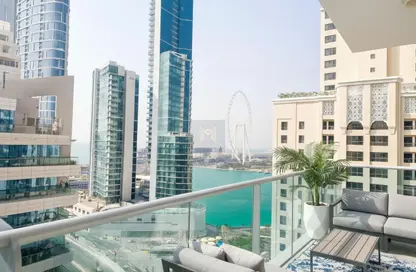 Apartment - 2 Bedrooms - 4 Bathrooms for rent in The Jewel Tower A - The Jewels - Dubai Marina - Dubai