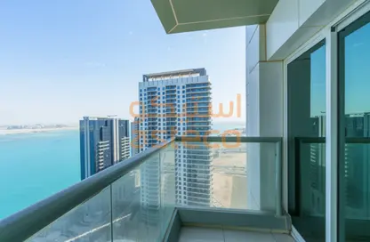 Apartment - 3 Bedrooms - 3 Bathrooms for rent in Sea Side Tower - Shams Abu Dhabi - Al Reem Island - Abu Dhabi