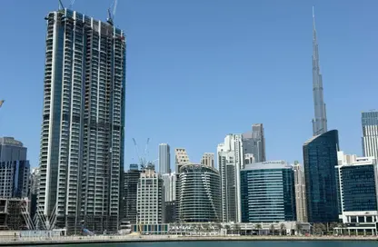 شقة - غرفة نوم - 1 حمام للبيع في بنينسولا ثري - بنينسولا - الخليج التجاري - دبي