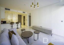 Living Room image for: Apartment - 1 bedroom - 2 bathrooms for rent in Residences 5 - District One - Mohammed Bin Rashid City - Dubai, Image 1