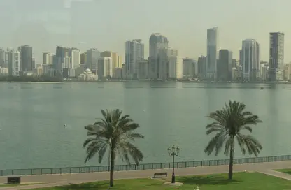 Office Space - Studio - 2 Bathrooms for rent in Al Fardan Centre - Al Majaz 3 - Al Majaz - Sharjah