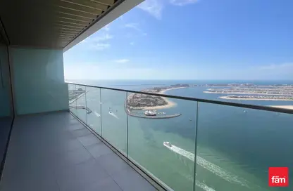 Apartment - 3 Bedrooms - 3 Bathrooms for rent in Grand Bleu Tower 1 - EMAAR Beachfront - Dubai Harbour - Dubai