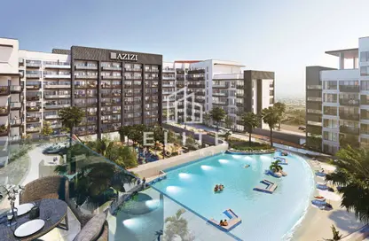 Apartment - 1 Bathroom for sale in Azizi Beach Oasis 2 - Dubai Studio City - Dubai Apartment - 1 Bathroom for sale in Azizi Beach Oasis 2 - Dubai Studio City - Dubai